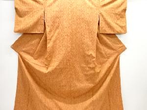 立涌模様織り出し手織り紬着物